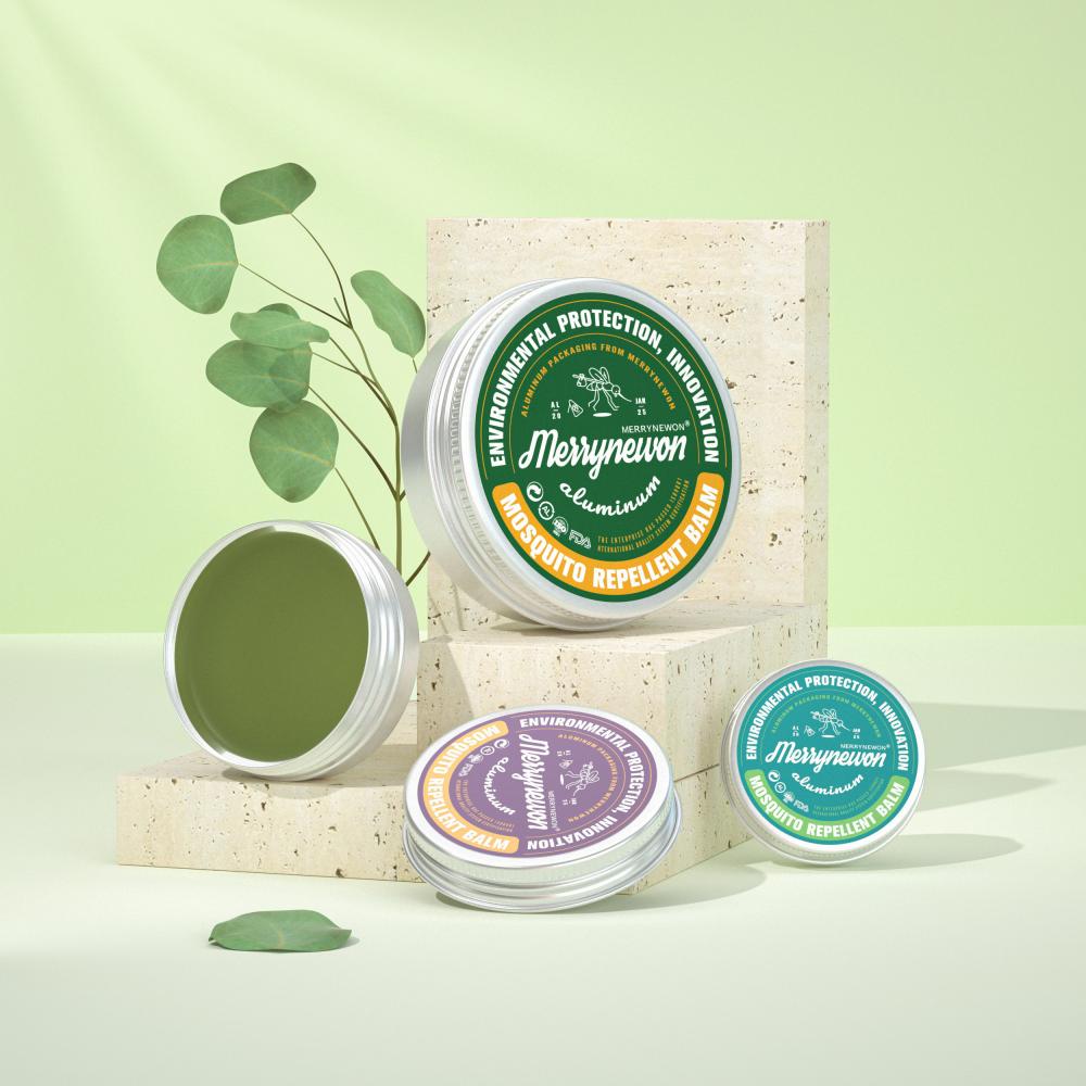 Custom Aluminum Jar Mosquito Repellent Cream - Wholesale Ready!