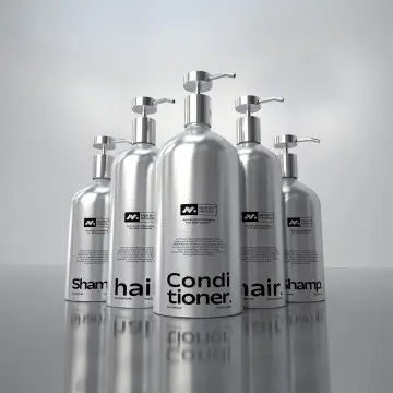 High-End Light-Proof Aluminum Cosmetic Bottle for Shower Gel