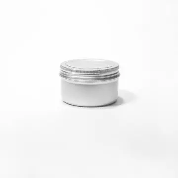 120ml High Quality Cylinder Round Can with clear Window Aluminum Tin