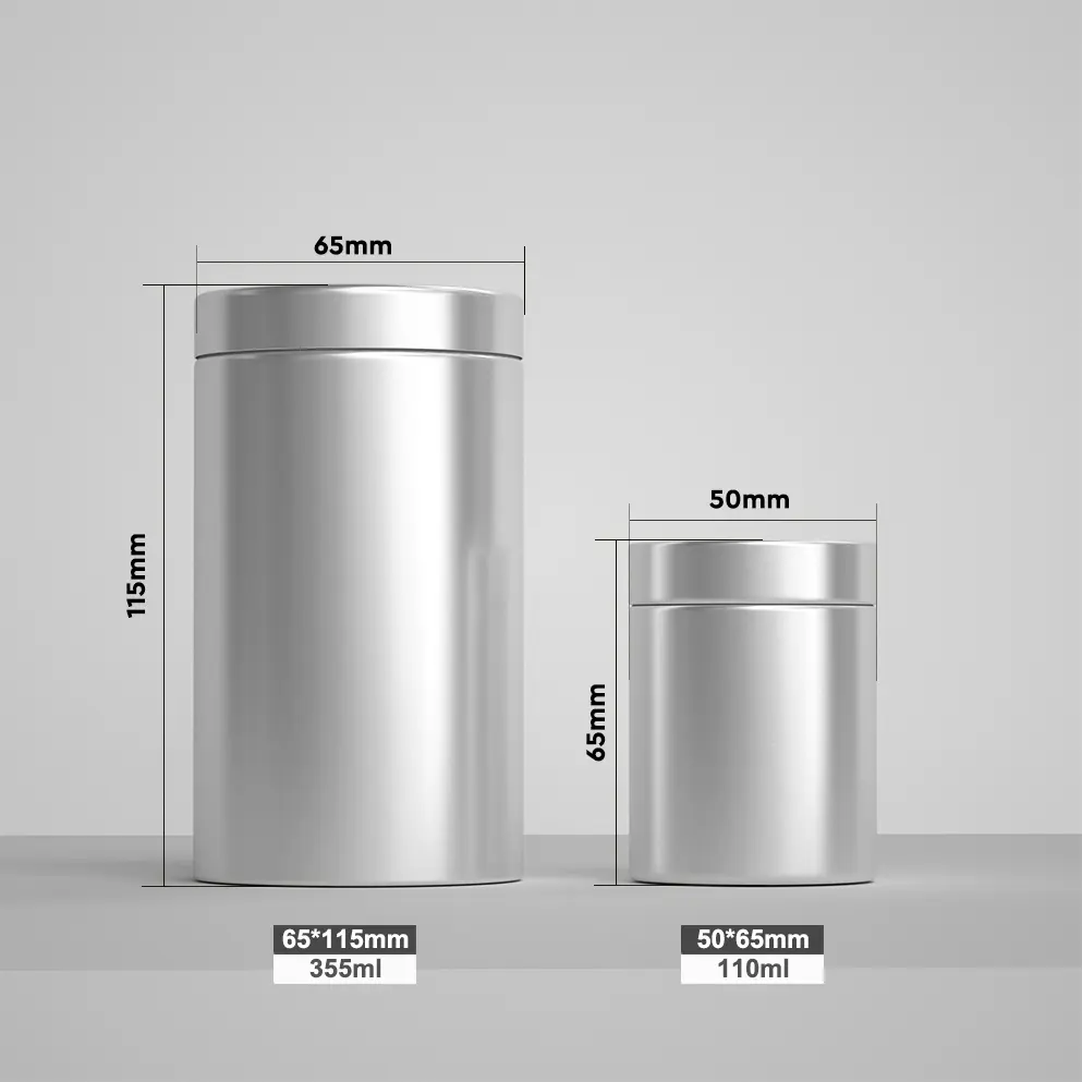 Aluminum cans for bulk capsule distribution
