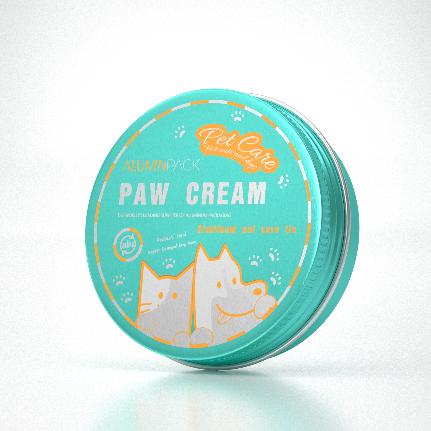 60 ml Aluminum Pet Care Tin