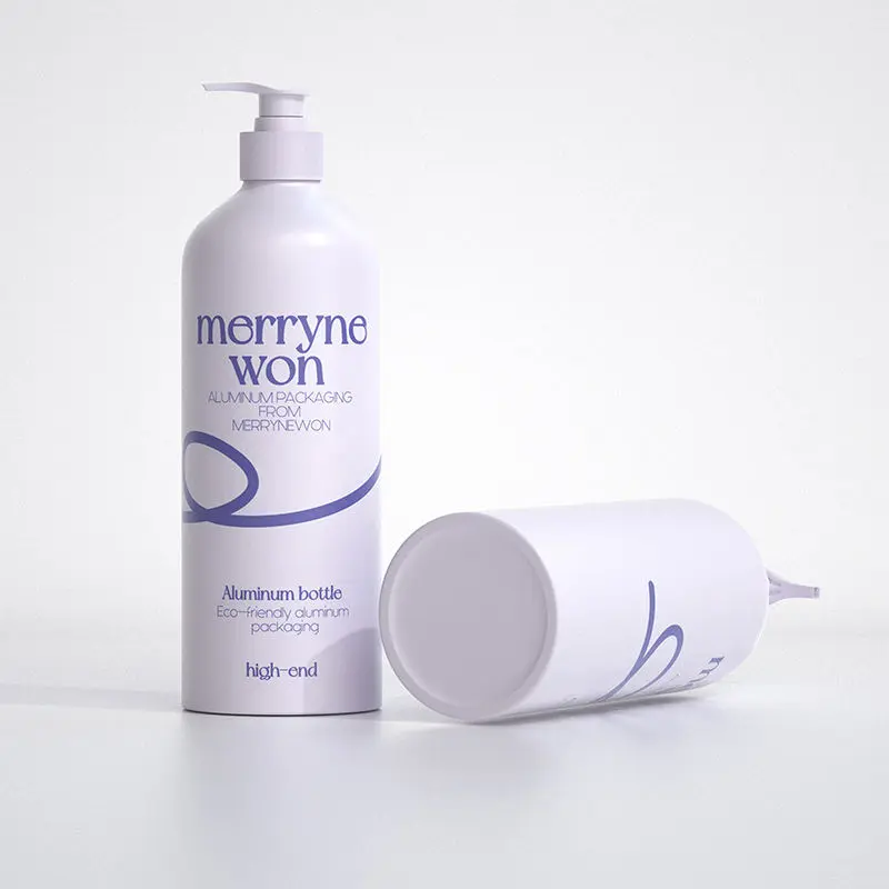 cosmetic aluminum bottle