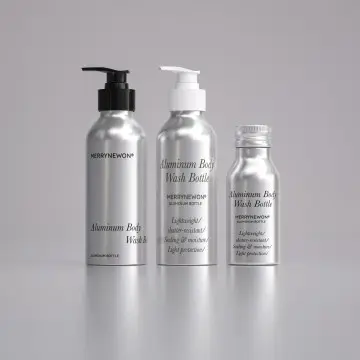 Eco-Friendly Aluminum Bottle for Body Wash -Travel Travel Packing