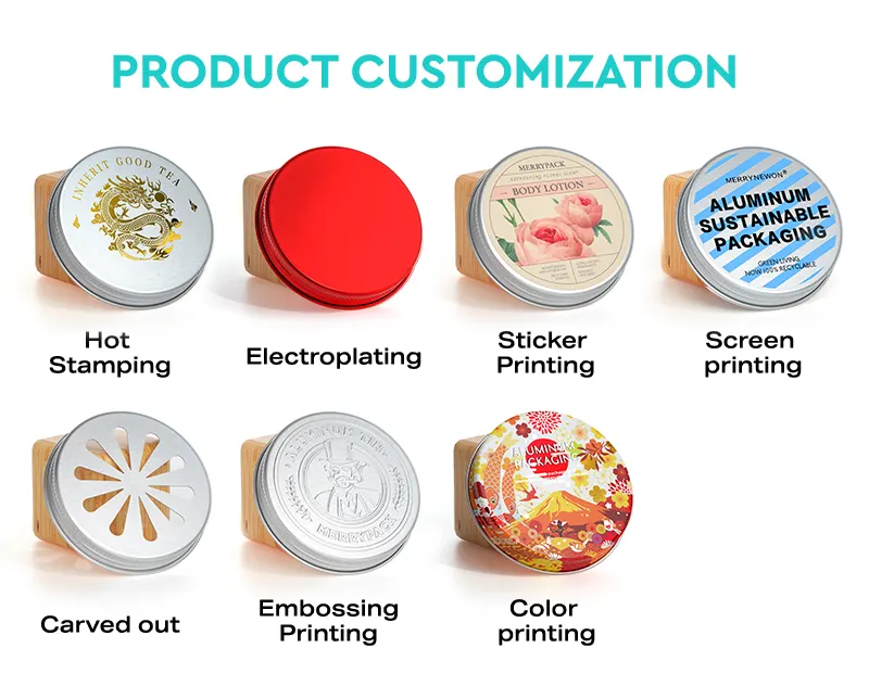 High-quality customized screw caps for aluminum glass bottles product customization.webp