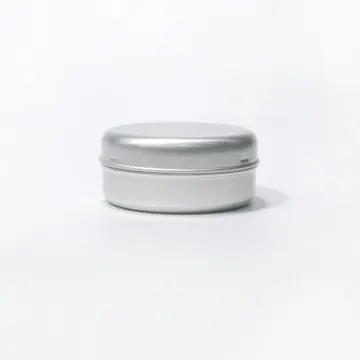 80ml Aluminum Cosmetic Packaging Container Aluminum Tin Jar with Lids