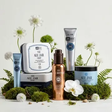 Eco-Friendly Aluminum Packaging Duo | Individual or Set for Beauty & Personal Care