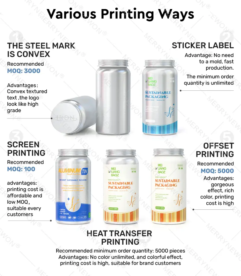 aluminum bottles printing ways  (10)
